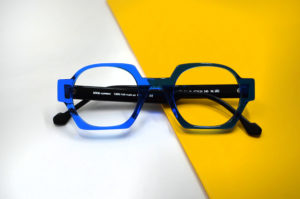 lunettes sood originales bleue française