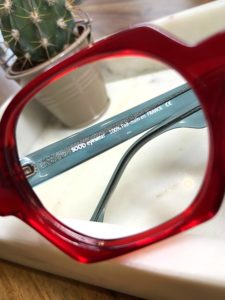 lunettes sood originales rouge fabriquée en France