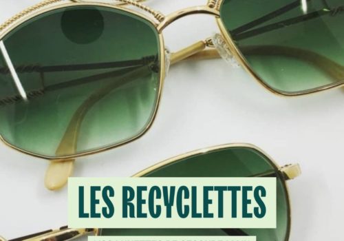 Collection Les Recyclettes : lunettes de seconde main